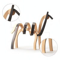 Abstract Horse Statue Modern Figurine Artistic for Living Room, Home Decorators