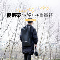 迷你麻将便携式露营麻将桌便携折叠桌户外露营桌免码牌麻将桌宿舍
