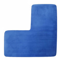 L Shaped Bath Mat Soft Bath Rug