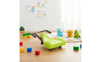 Anti-Rollover Hand Propelled Scooter Board 270° Flexible Steering Sitting Wiggle Car Comfortable Foam Grips Children's Toy for Playroom