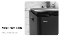 Electric Kitchen Composter Odorless Automatic Food Waste Disposer Compost Bin Energy-saving Quiet Operation Advanced Filtration Suitable for Homeowners Families Garden Home Pantry