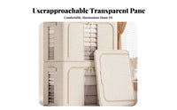 foldable Framed Storage Box two-way entry Zippers for Garage, Families