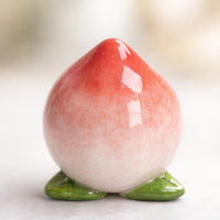 Ceramic Fruit Figurines Home Decoration, Hand-Painted Fruit Sculpture for Desk, White Porcelain Frui - Image 7