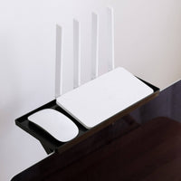 Monitor Top Shelf Raised Edges Desktop Organizer Stand Rigid Plastic