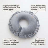 Face Down Pillow for Spa Salons Massage, Ergonomic Face Pillow for Beauty Salon Owners, Massage Face - Image 5