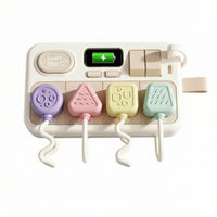 Socket Toy Educational Insertion Toy Colorful Busy Board with for Young Children, Kids, Preschool, Daycare