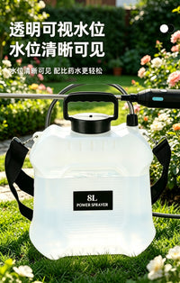 农用便携式喷雾器喷壶喷洒器打药机浇花充电手提雾化喷枪园艺工具