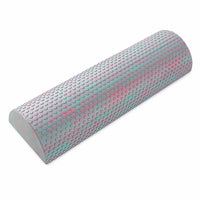 EVA Half-Round Foam Roller Firm Half-Round Roller with Textured Surface Lightweight Non-Slip for Yogis, Athletes, Mindful Movement Practice, Stretching, Physical Rehabilitation, Home Gym