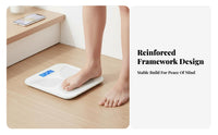 Progress Tracking Charts Smart physique Composition Analyzer Multi-User accounts Smart physique Composition Scale Large Digital Display Weighing Machine Slim Design for Adults, Bathroom, Bedroom