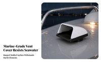 Sturdy Boat Cowl Vent with Base