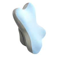 Ergonomic Bed Back Cushion Multifunction Backrest Pillow with Memory Foam Breathable Support Pillow with Cool-Silk Cover Firm for Students