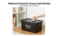 Lidded Stackable container sturdyDuty Storage Container With Lid for Students, Parents