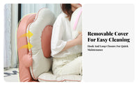 Adjustable Floor Mat Lounger Foldable Design Adjustable backrestrest Floor Lounger