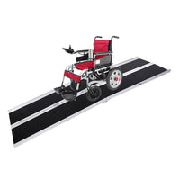 Telescopic Aluminum Wheelchair Ramp Pair