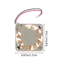 1704 AD01703HX04AB00 1.7CM3.3V5V无人机笔记本微型散热风扇