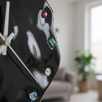 Wall Clock Irregular Ceramic Clock Creative Gift Timekeeping Device for Bedroom