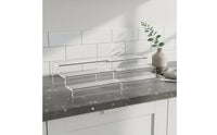 Expandable Spice Rack Organizer Standing Countertop Organizer Sturdy Tiered Spice Rack for Pantry