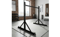 Floor-Standing Training Bar Stable Freestanding Pull up Bar Stand Sturdy Pull-Standing Bar for Fitness Enthusiasts, Athletes, Home Gym, Studio