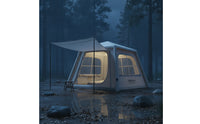 Easy-up Inflatable Tent Waterproof Air Tent Breathable Outdoor Shelter Mesh for Families