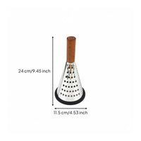 Cylindrical Grater Easy to Use Round Cheese Shredder Professional Grade Food Shredder for Cooking