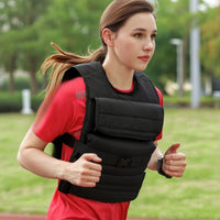 Weighted Training Vest Adjustable Weighted Vest Secure for Running, Cardio