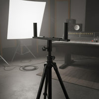 Twin Speaker Stand Anti-Slip Pads Tripod Speaker Designed for Musicians