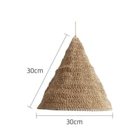 Rope Suspension Light Shade Handmade Boho Lampshade Vintage for Restaurant
