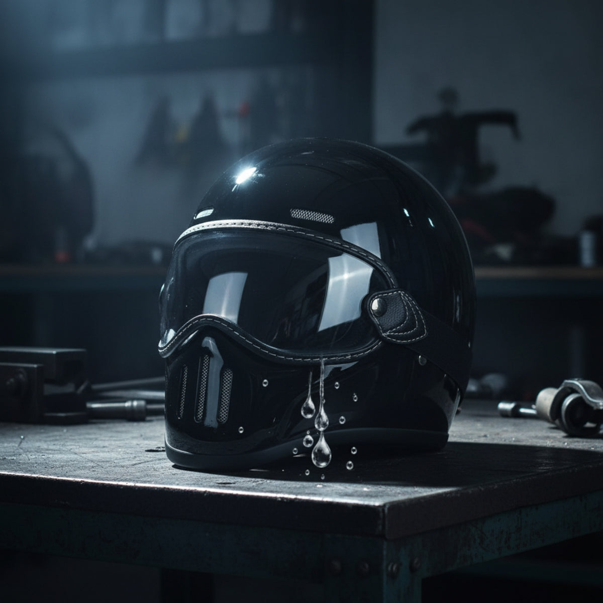 Retro Full Face | Vintage, full-coverage Helmet, for City Commuting