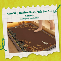 Diatom Mud Bath Mat fast-dry absorbent