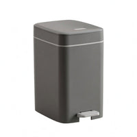 Trash Can Space-Saving Pedal Trash Can Easy to Clean Household Item for Kitchen, Lavatory