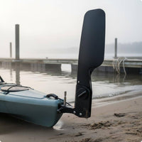 Kayak Rudder Assembly Black Kayak Rudder Matte