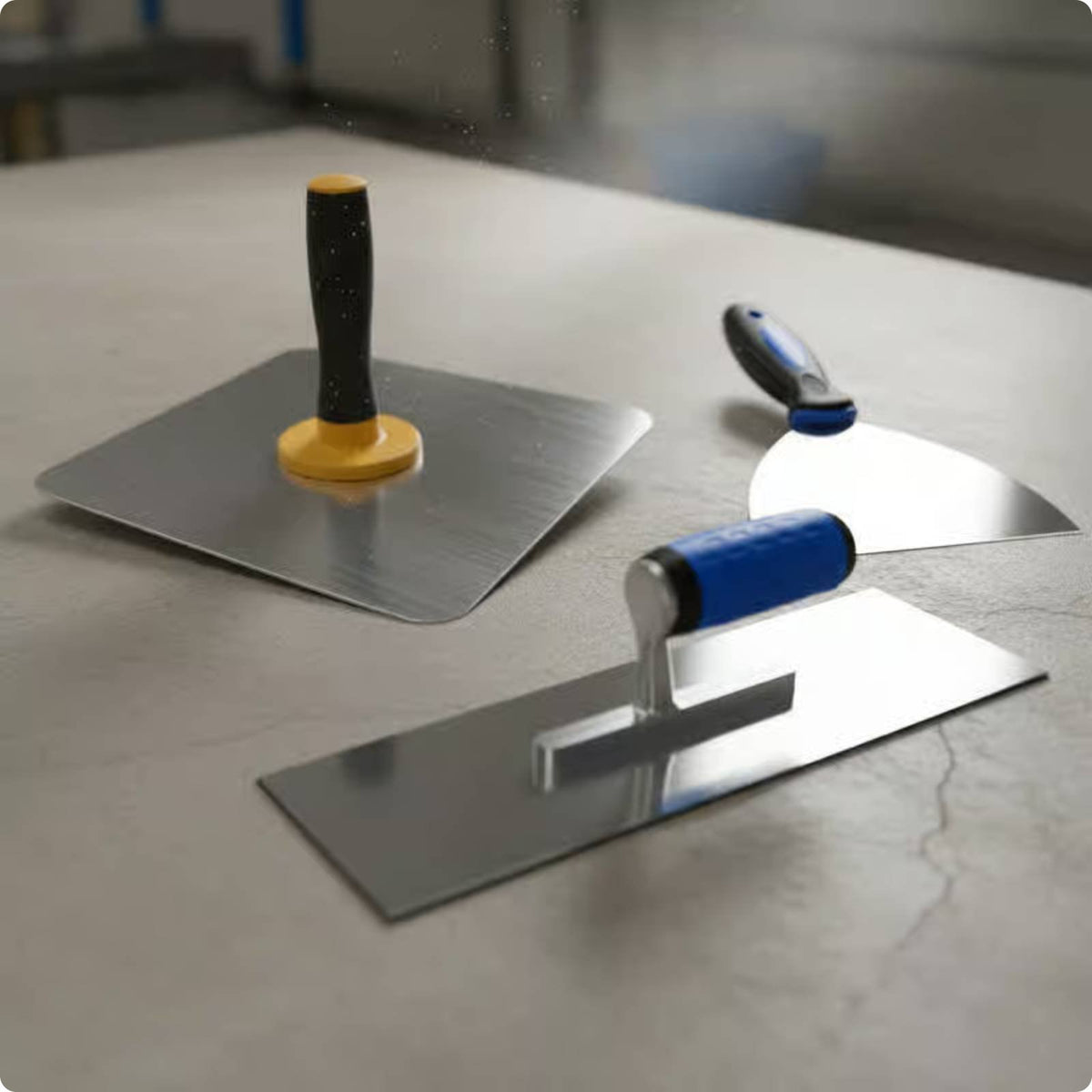 Board and Trowel Set Easy to Clean Drywall Finishing Kit Professional Grade Plaster Board for Professionals