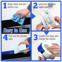 Easy Seam Tape Sticker Machine