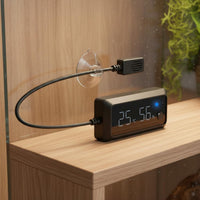 Digital Terrarium Temperature Hygrometer Switchable ℃/℉ Pet Accessory High