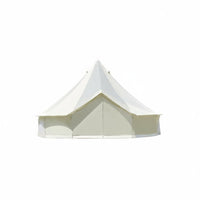 Waterproof Bell Tent Windproof Camping Equipment Sun-Blocking Protection Outdoor Shelter Thickened Material for Families, Glampers, Event Planners, Backyard, Family Parties, Mountainside Basecamp