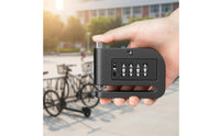 Heavy Duty Motorcycle Disc Brake Lock Cut Resistant Combination Disc Brake Lock Rust-Proof for Motorcyclists, Cyclists