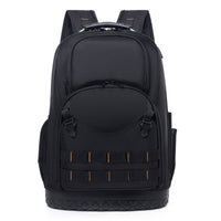 Multi-Pocket Tool Bag Backpack Multifunction Large Tool Backpack for Technicians