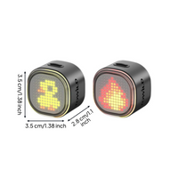 Brake tail light, waterproof, USB-C.