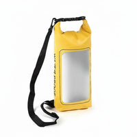 Sturdy PVC Material 2L Roll Waterproof Bag Touch Screen Friendly Waterproof Bag Phone Holder Adjustable Shoulder Strap Outdoor Gear Lightweight for Swimming, Beach