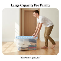 Large Wheeled Bin with Lid SturdyDuty Wheeled Storage Box with Lid for Students