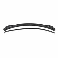 Black Hood Water Strip ABS Front Hood Water Strip Smooth Car Part Molded