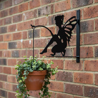 Fairy Wall Planter Hook Sturdy Decorative Hanging Bracket Space Saving for Patio
