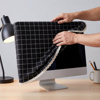 Fabric Desktop Computer Dust Cover for LCD Monitor, Keyboard, and PC Tower
