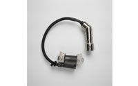 Ignition Coil Assembly Black Ignition Coil with Mounting Brackets Aftermarket Part for Engine Repair