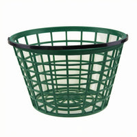 Green Golf Ball Basket Lightweight Lattice Golf Ball Basket Tapered