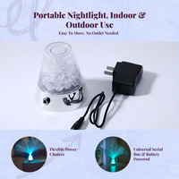 Fiber Optic Celestial Night Light, Color Changing, Battery
