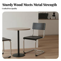 S-Shaped Chair Ergonomic bend Indoor Seating Space-Saving for Cafe, Dining Room