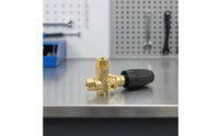 Unloader Valve with Adjustable Knob Inline Brass Water Pressure Regulator Resistant for Technicians