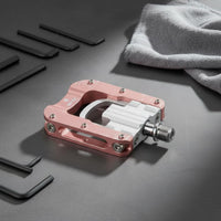 Foldable Bike Pedals Long-Lasting Folding Pedals Wide Platform