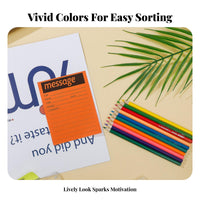 50 Sheets Teleph Single Memo Pad Multi-Color Ph Single Call Y Notes Bright Colors Call Back Notepad for Students, Families, Reception Desk, School